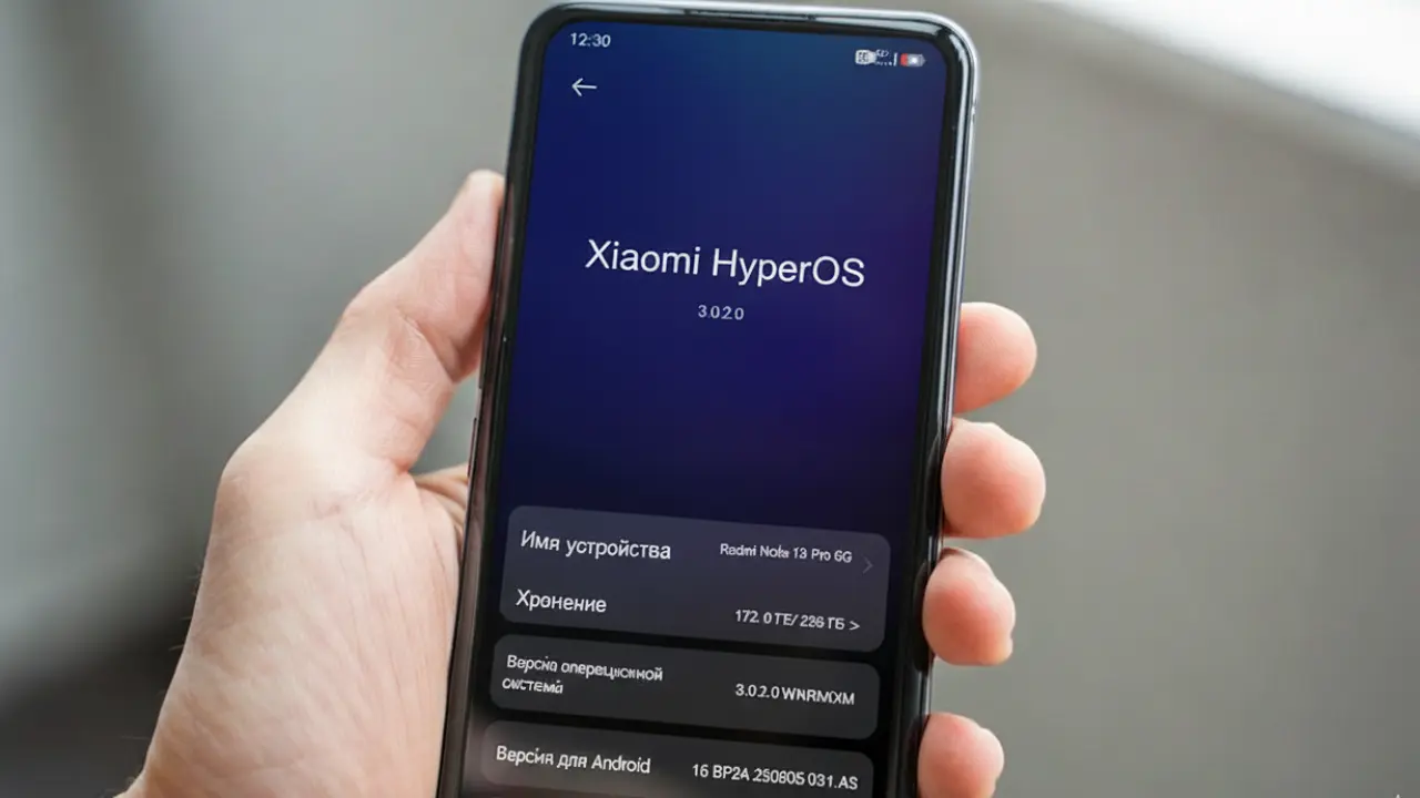 HyperOS 3 стала доступна для Redmi Note 13 Pro 5G