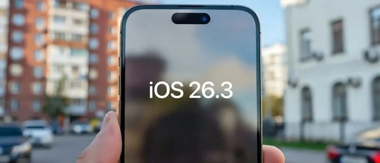 Выход операционной системы iOS 26.3 ожидается в конце января