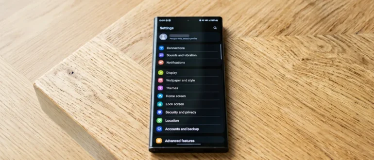 Настройка энергопотребления смартфона Samsung в системе One UI 9