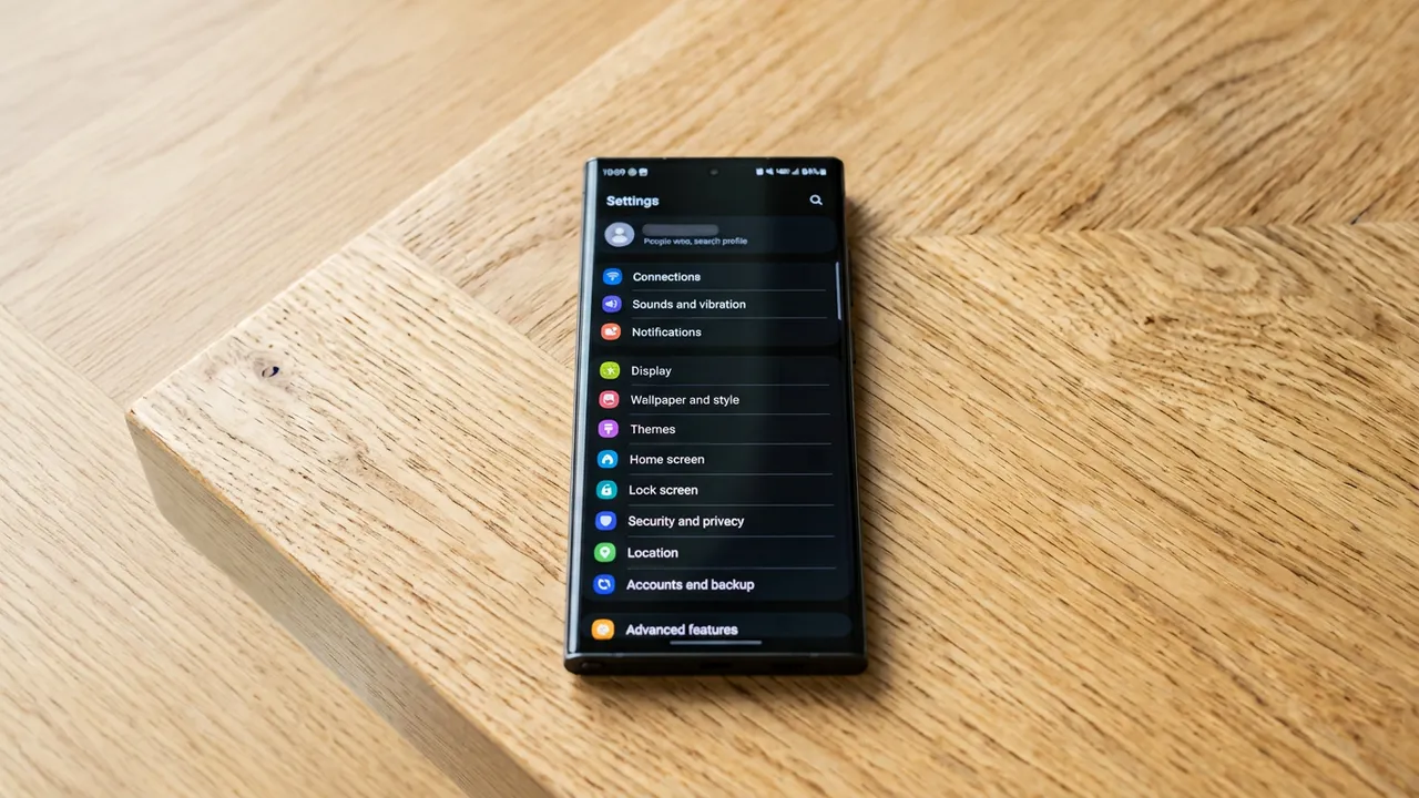Настройка энергопотребления смартфона Samsung в системе One UI 9