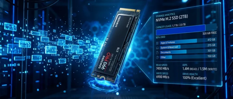 Скрытые системные папки Windows 11, забивающие SSD на десятки гигабайт: как безопасно освободить место